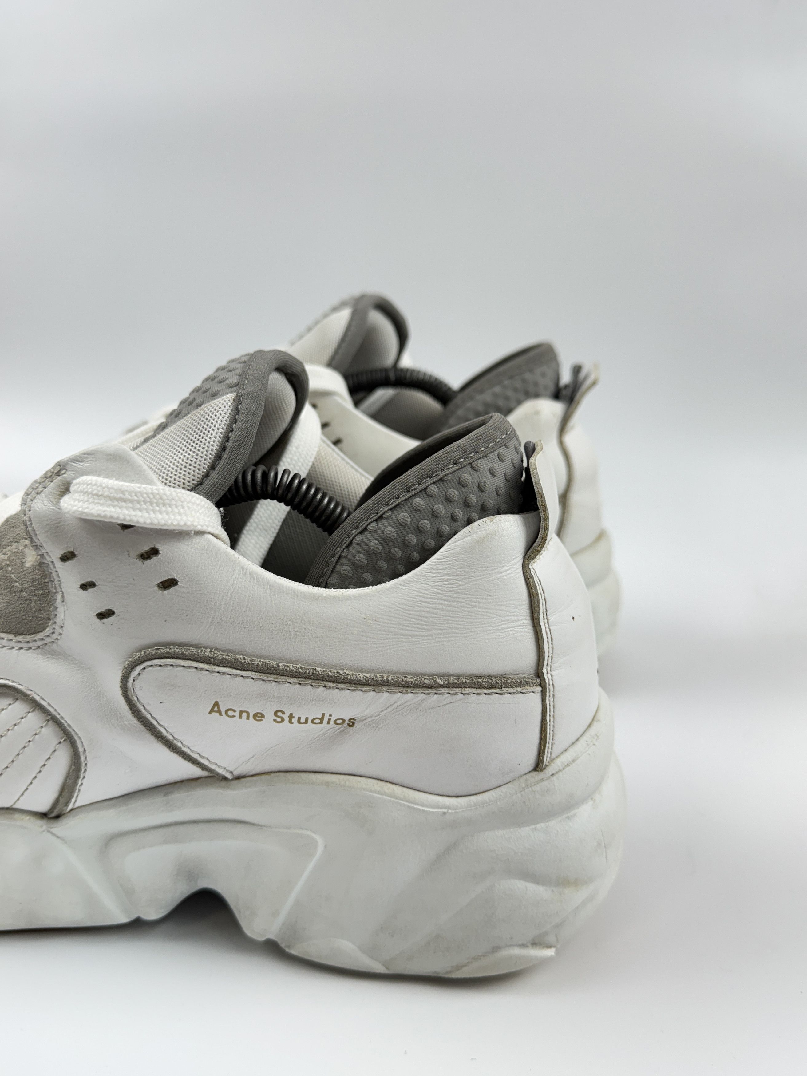 Acne Studios RRP 490$ ACNE Studios Manhattan Rockway Leather Sneakers Size US 11 / EU 44 - 2 Thumbnail