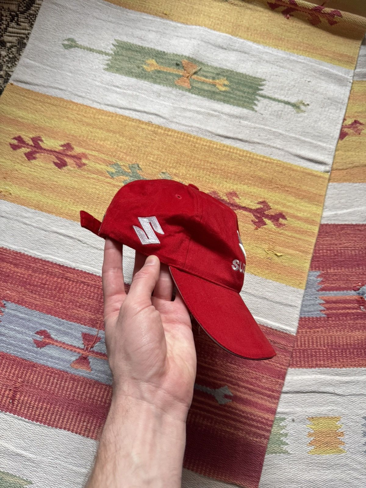 Vintage Vintage 00’s Suzuki y2k Racing Formula 1 Hat Size ONE SIZE - 2 Thumbnail