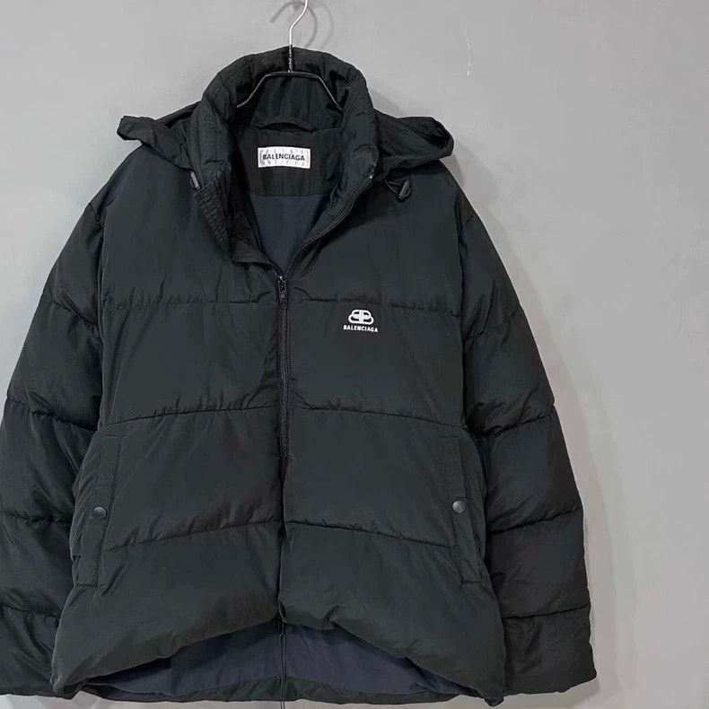 Balenciaga Balenciaga size 34 Buckle Logo Cotton Coat Size S / US 4 / IT 40 - 2 Thumbnail