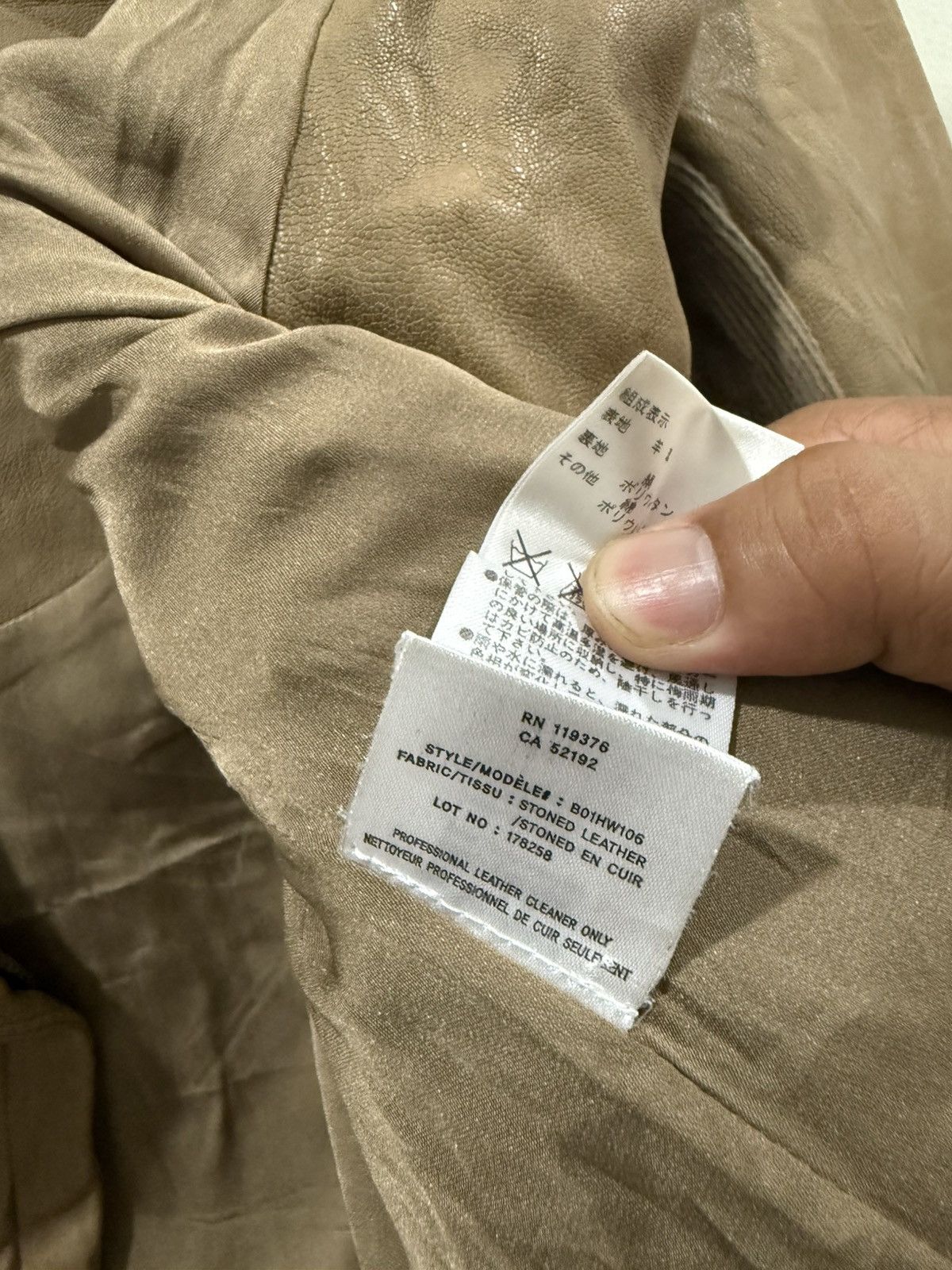 Helmut Lang Helmut Lang Leather Jacket Size XS / US 0-2 / IT 36-38 - 18 Thumbnail