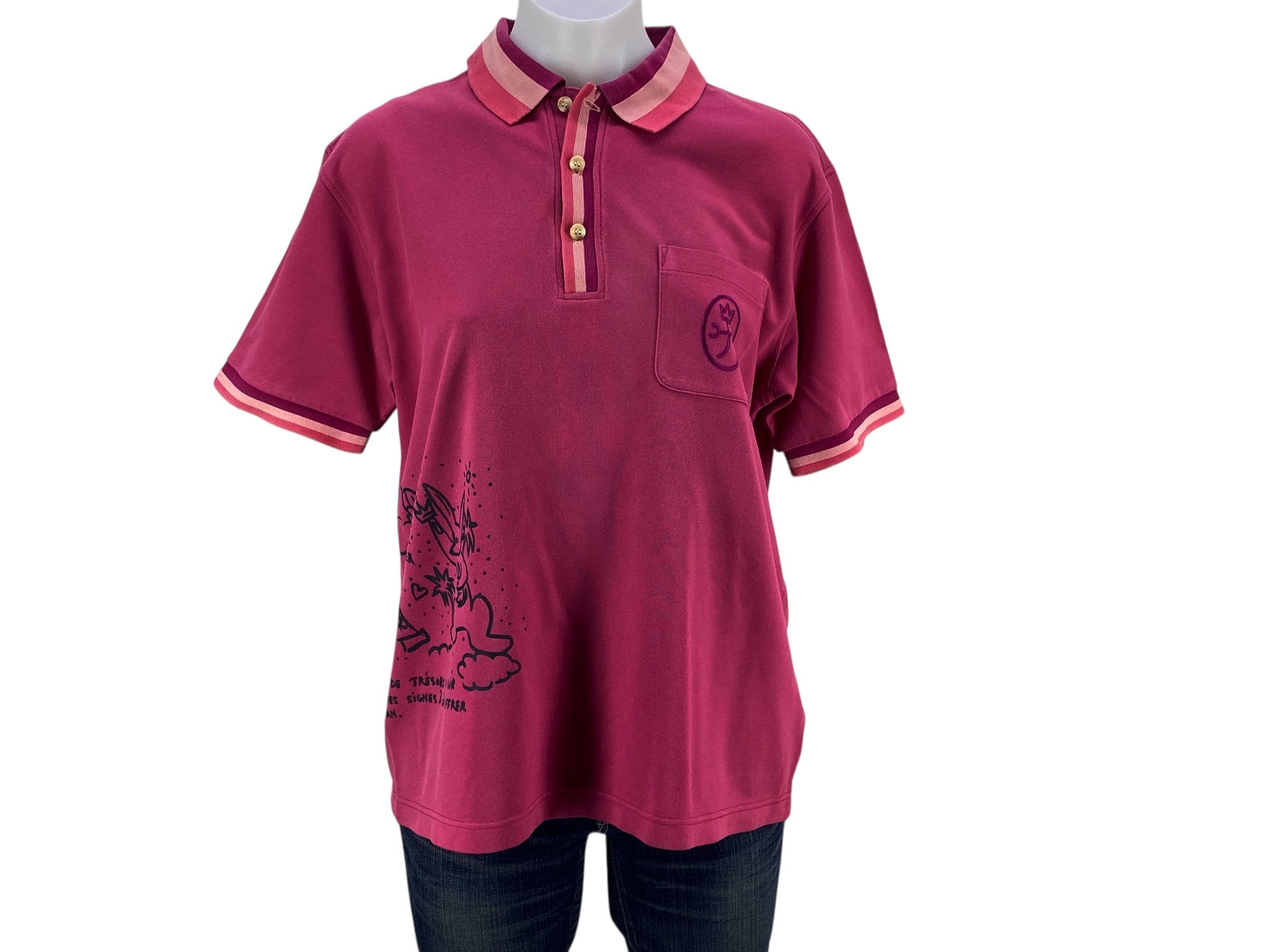 Jean Charles De Castelbajac × Vintage Castebajac Polo Shirt Size S / US 4 / IT 40 - 1 Thumbnail