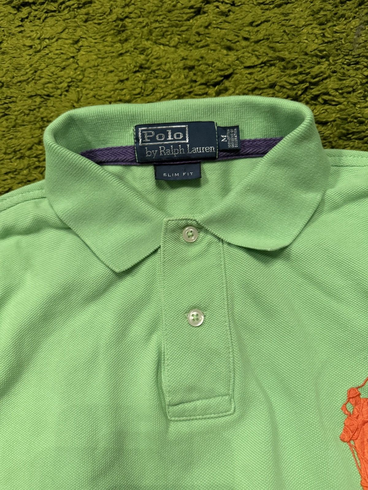 Polo Ralph Lauren × Ralph Lauren × Vintage Polo Ralph Lauren 2000s vintage big pony Chief Keef polo Size US M / EU 48-50 / 2 - 3 Thumbnail