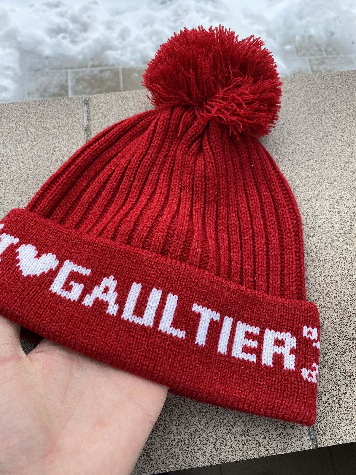Designer Vintage Jean Paul Gaultier big logo y2k designer hat 90’s Size ONE SIZE - 2 Thumbnail
