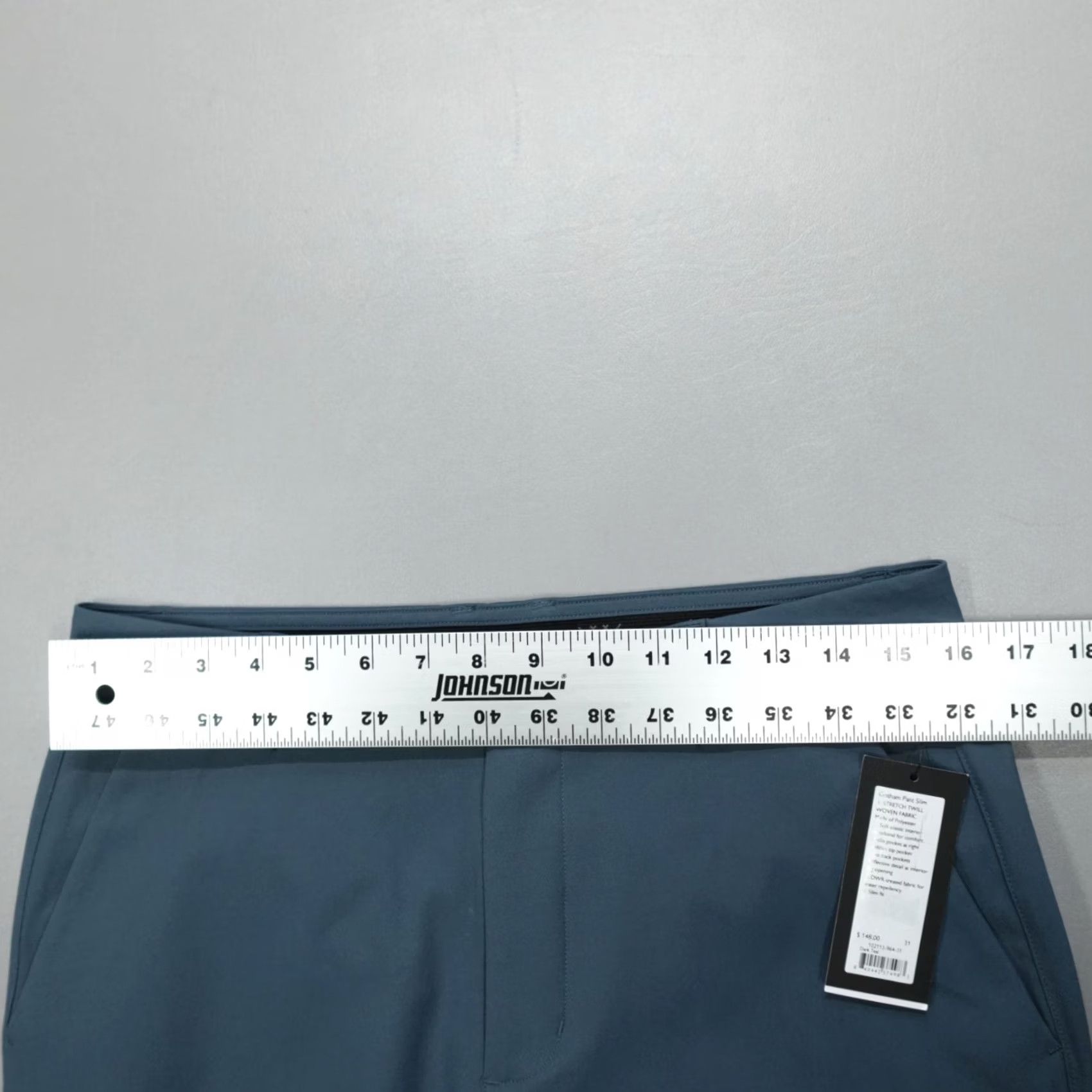 Rhone Rhone Gotham Slim Fit Stretch Pants Dark Teal Men’s 31x33 Athletic 48 Size US 31 - 5 Thumbnail