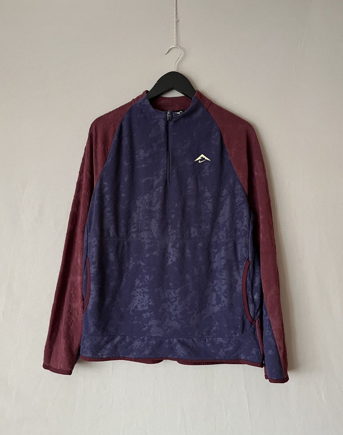 Nike Nike Trail Dri-fit 1/3 Zip Jersey Size US L / EU 52-54 / 3 - 1 Thumbnail