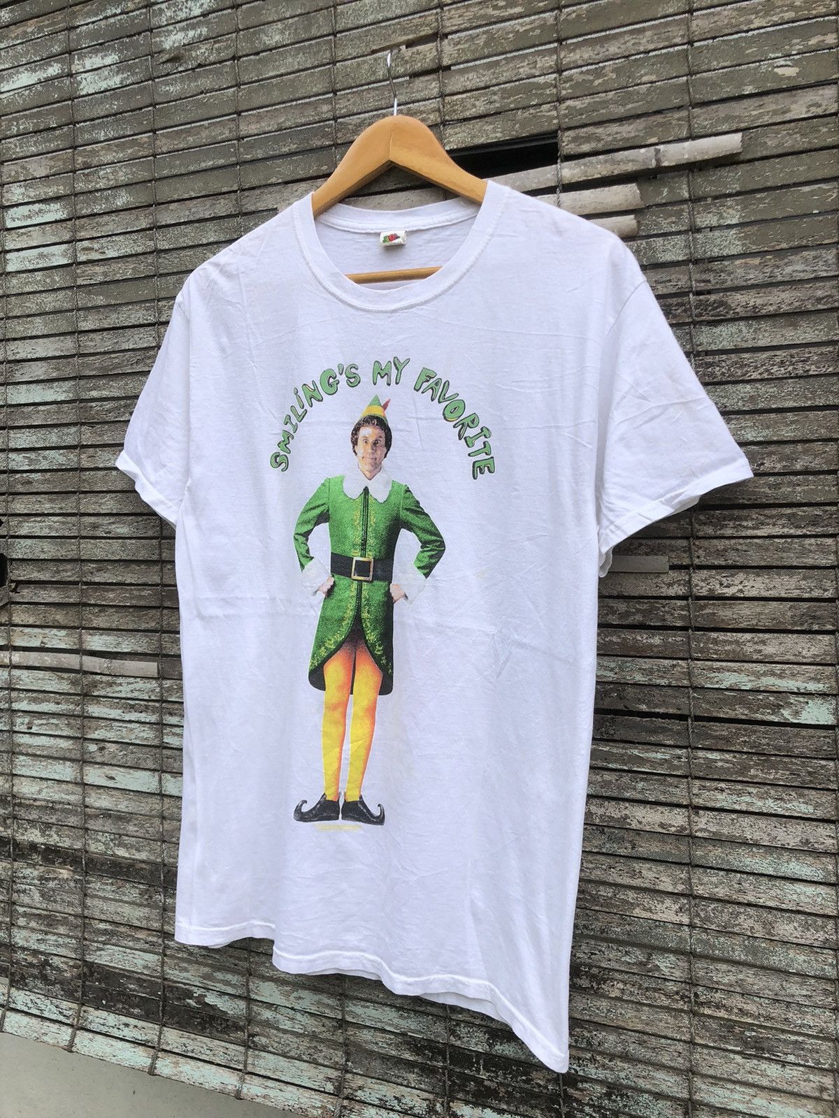 Vintage Vintage Y2K Elf The Movie Smiling’s My Favorite Shirt Size US M / EU 48-50 / 2 - 2 Thumbnail