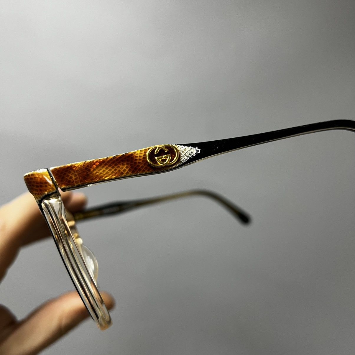 Gucci × Vintage Gucci VINTAGE 80s Eyeglass Frame NEW dead stock Size ONE SIZE - 2 Thumbnail