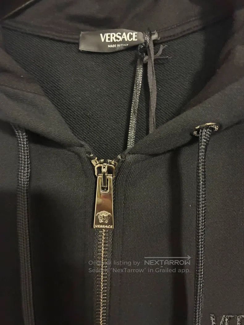 Versace Versace Classic zippered hooded sweatshirt Size US L / EU 52-54 / 3 - 4 Thumbnail