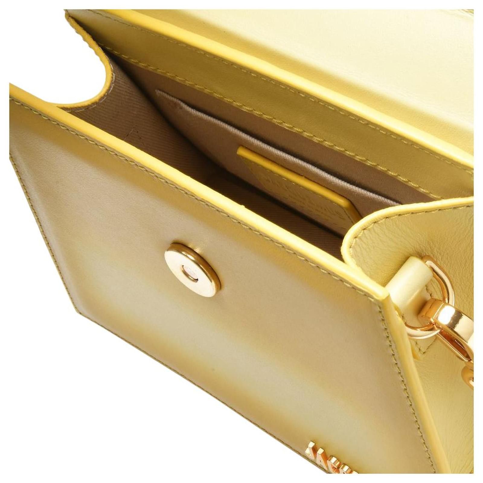 Jacquemus o1mle0325 Size: OS / Le Chiquito Bag in Noeud Yellow Size ONE SIZE - 4 Thumbnail