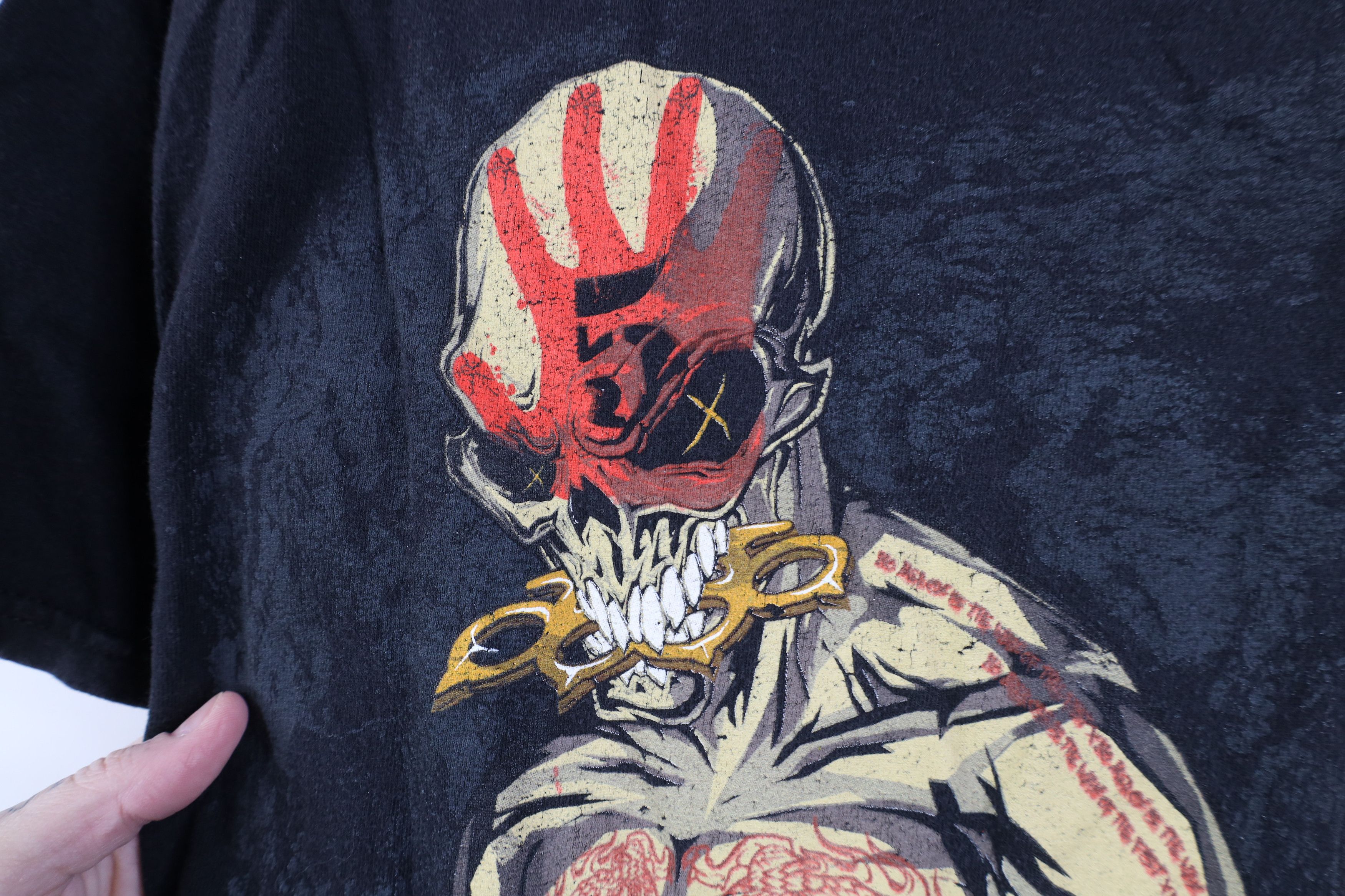 Vintage Vintage Way of the Fist Five Finger Death Punch Band T-Shirt Size US M / EU 48-50 / 2 - 5 Thumbnail