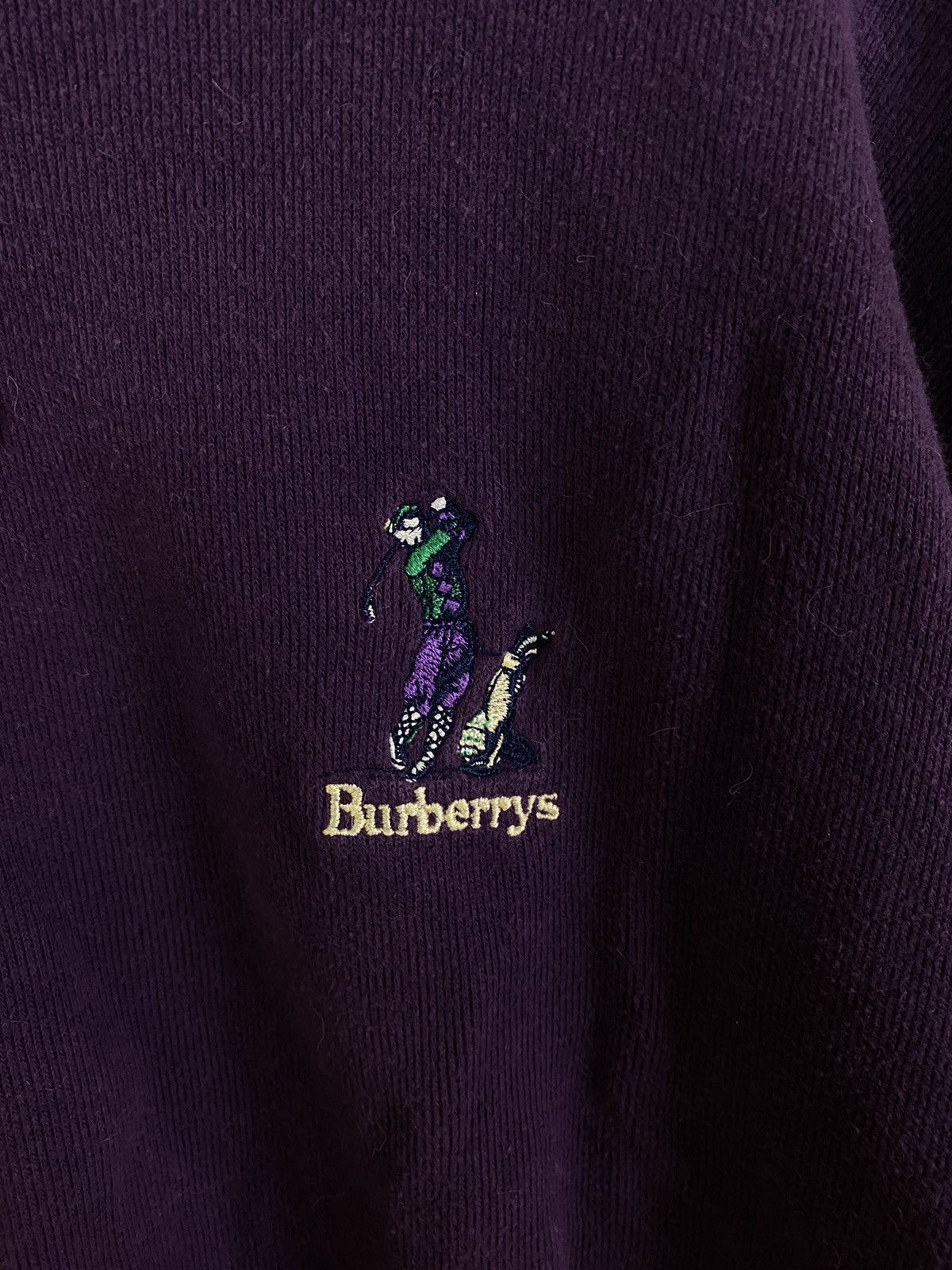 Burberry × Burberry Prorsum × Vintage Vintage Burberrys Golf Sweatshirt Size US M / EU 48-50 / 2 - 3 Thumbnail