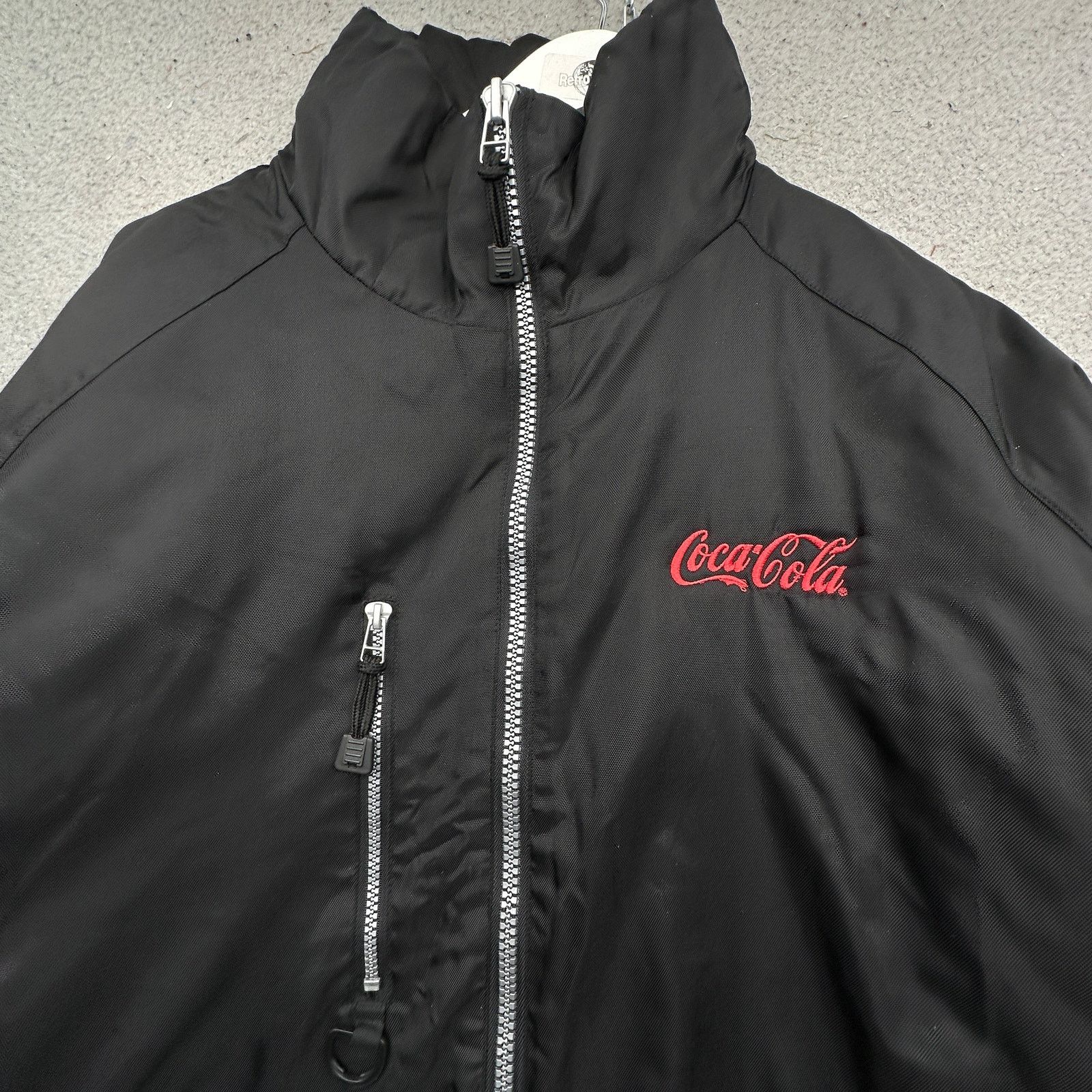 Other Vintage Tri-Mountain Coca Cola Nylon Quilt Work Jacket XL Size US XL / EU 56 / 4 - 9 Thumbnail