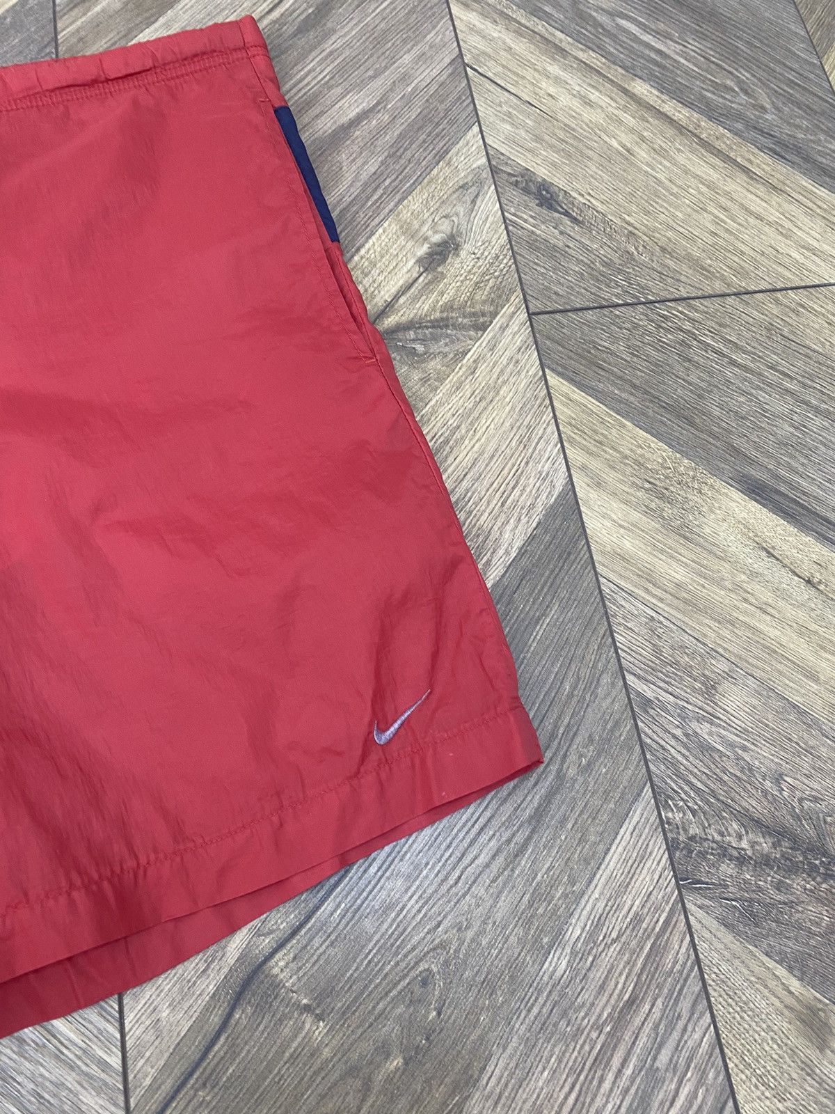 Nike × Vintage Vintage Big Logo Nike 90s style swim shorts Size US 32 / EU 48 - 6 Thumbnail