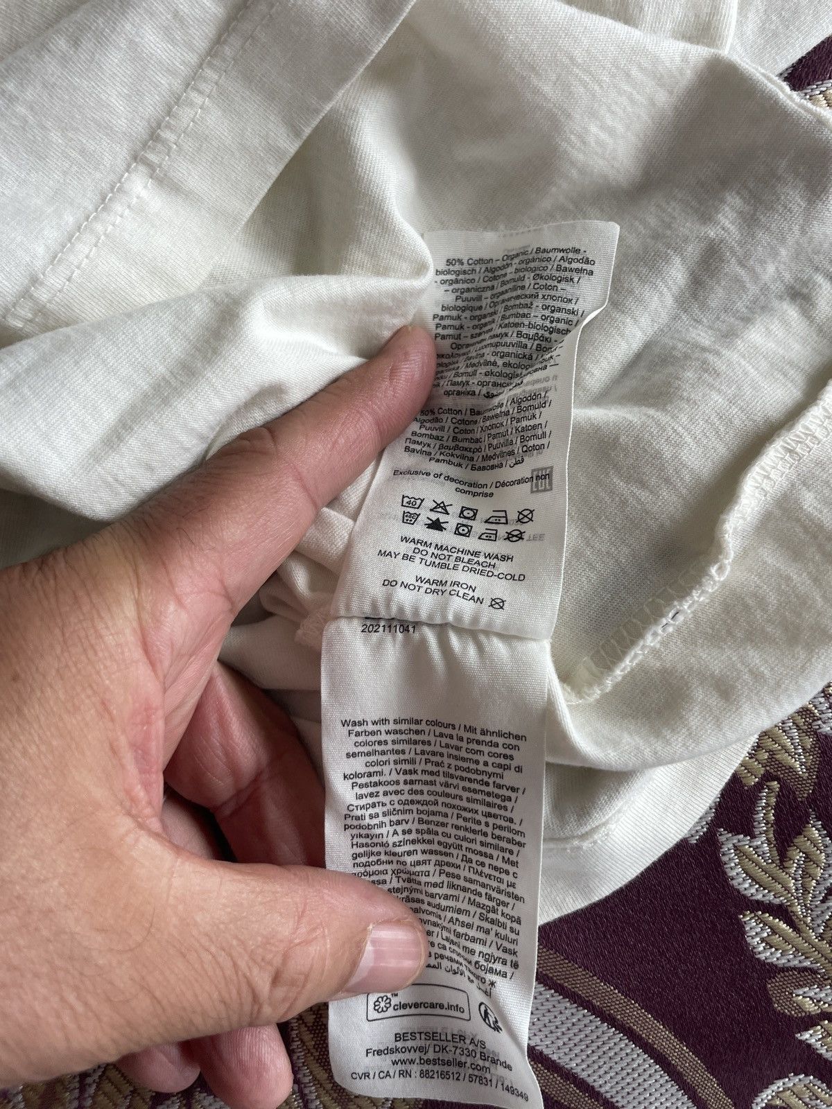 Selected Homme SLHRelaxCarter SS O Neck tee Size US M / EU 48-50 / 2 - 8 Thumbnail