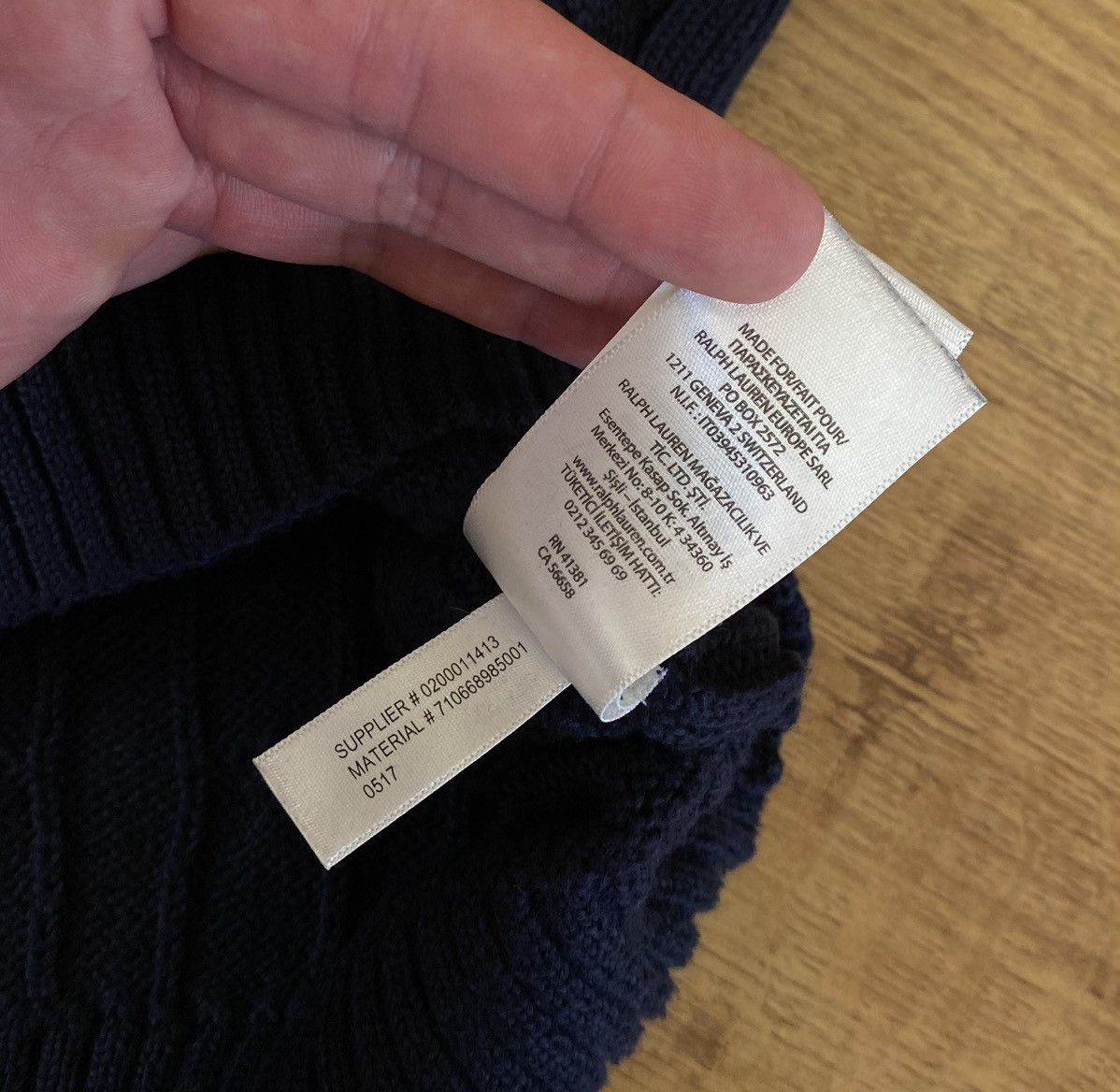 Polo Ralph Lauren Polo Ralph Lauren Cable Knit Sweater x Luxury x Old Money Size US M / EU 48-50 / 2 - 12 Thumbnail