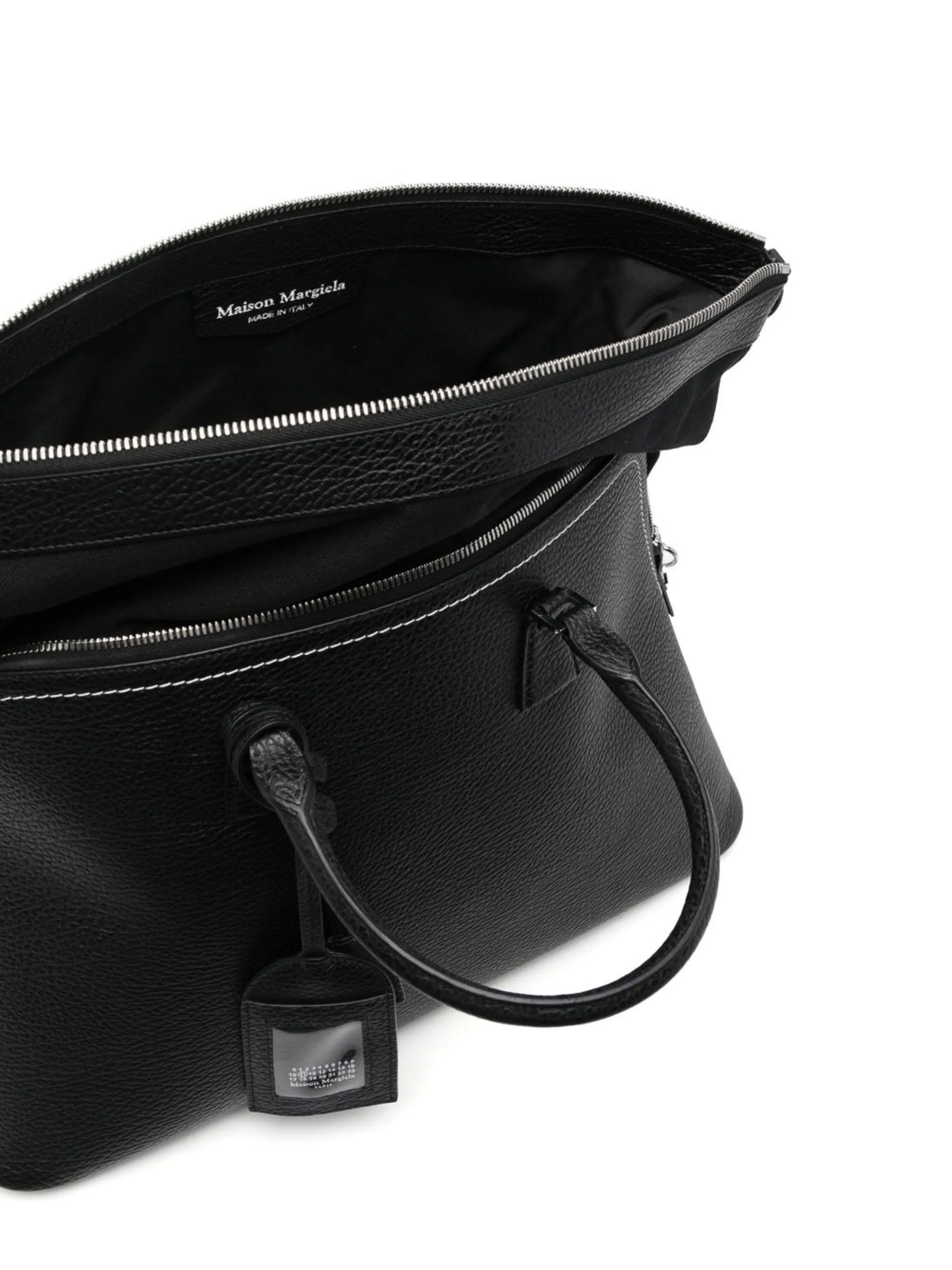 Maison Margiela oc11z0325 Size: OS / Classique XL Tote Bag in Black Size ONE SIZE - 6 Thumbnail