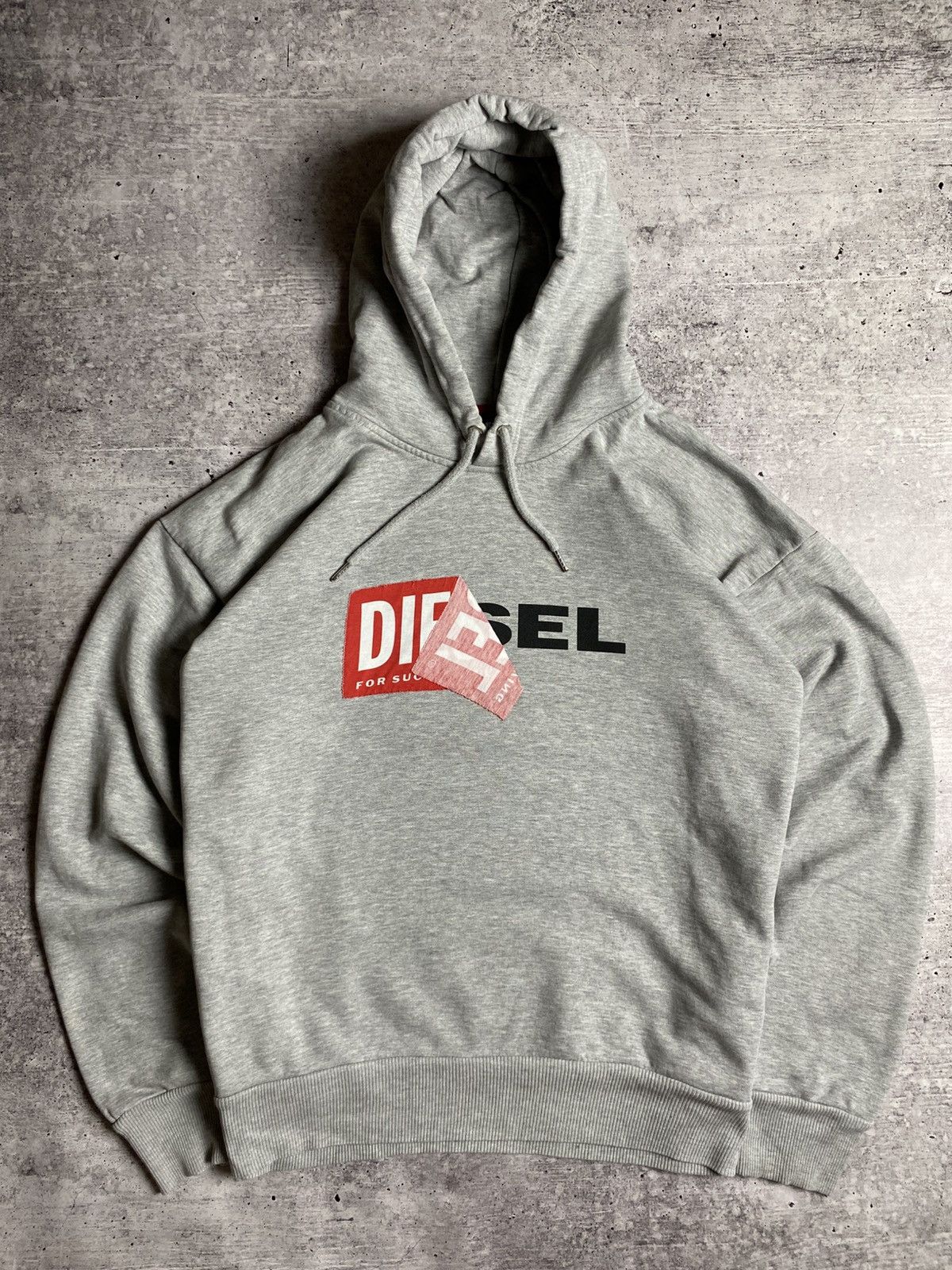 Diesel Diesel Vintage Baggy Hoodie Size US XL / EU 56 / 4 - 1 Thumbnail