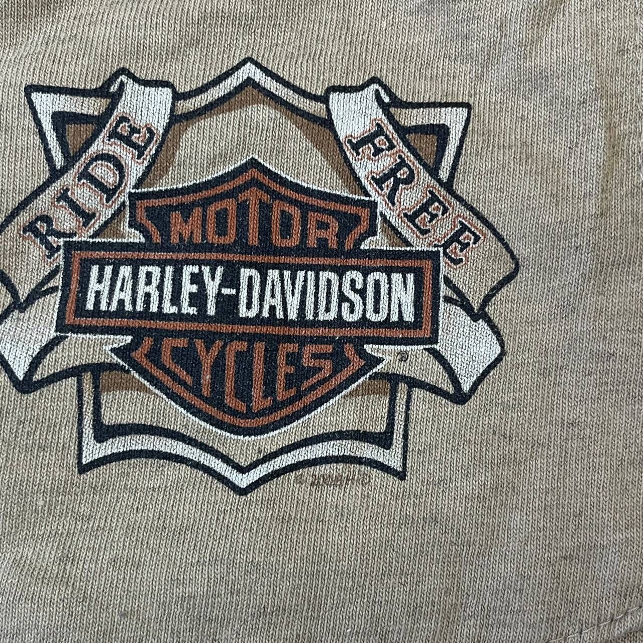 Harley Davidson Vintage 2000s Harley Dadidson Big Logo Florida Mens T-Shirt Size US M / EU 48-50 / 2 - 6 Thumbnail