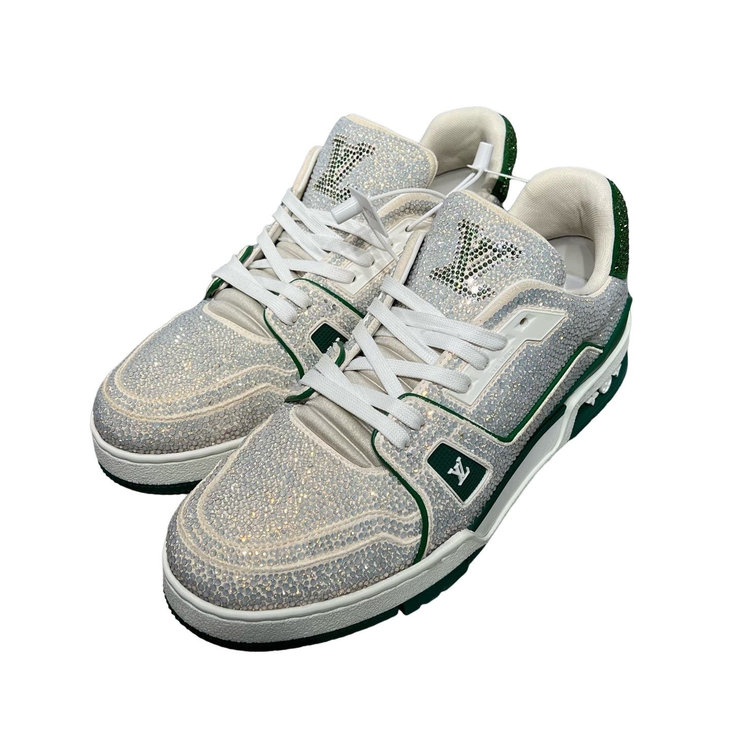 Louis Vuitton Louis Vuitton Crystal Trainer Low-Top Sneakers Size 8.5 Size US 8.5 / EU 41-42 - 1 Thumbnail