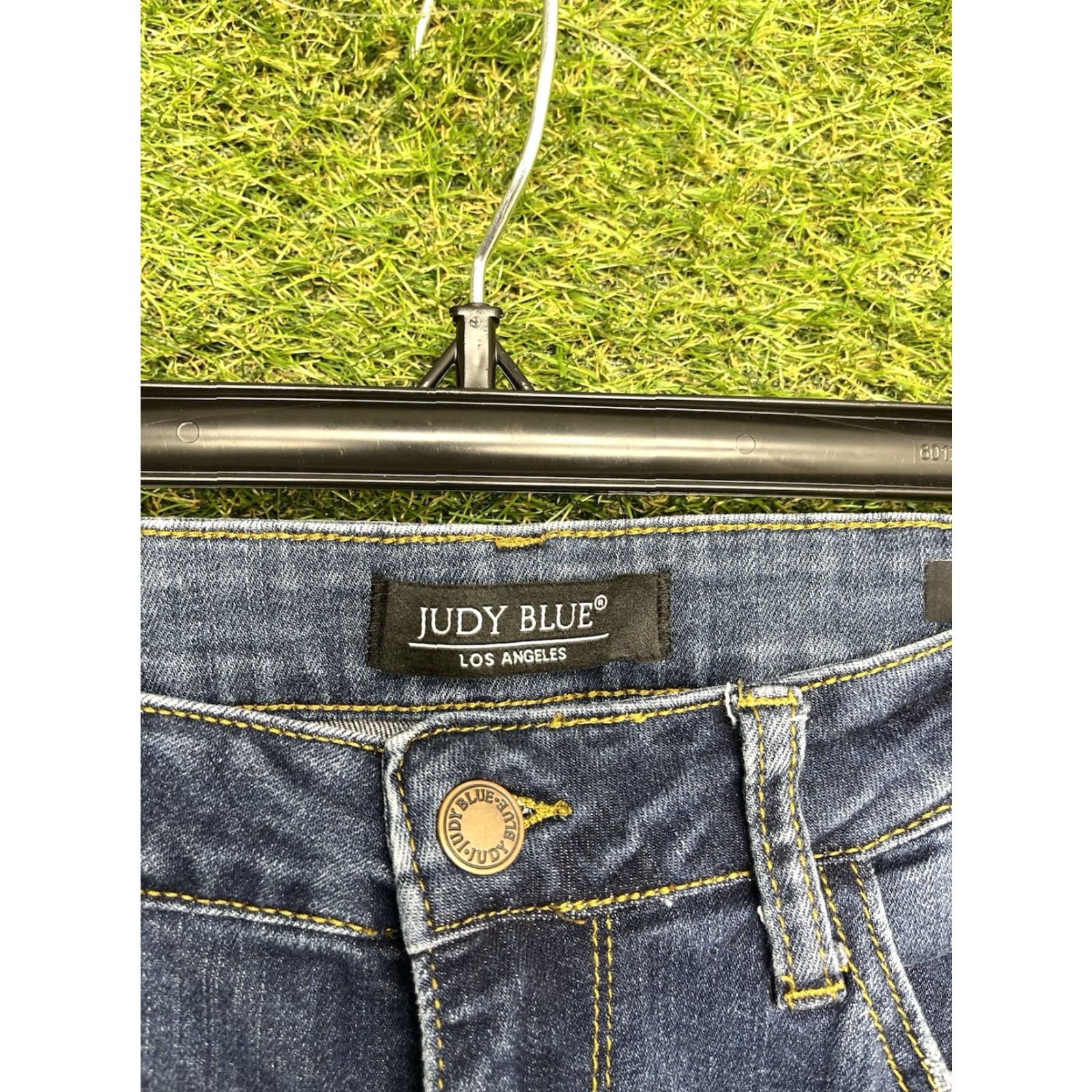 Denime Judy Blue Jeans Womens 30 Relaxed Fit Dark Wash Blue Denim Casual JB82102DK Jeans Size 30" / US 8 / IT 44 - 5 Thumbnail