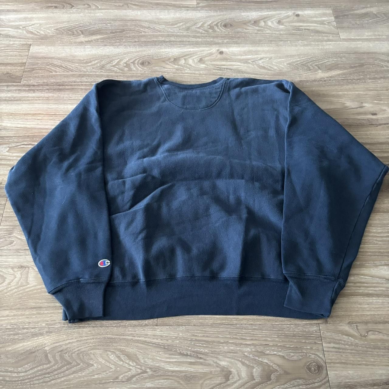 Champion Crazy Vintage 90s Navy Blue Champion Reverse Weave Essential Crewneck! Size XL Size US XL / EU 56 / 4 - 7 Thumbnail