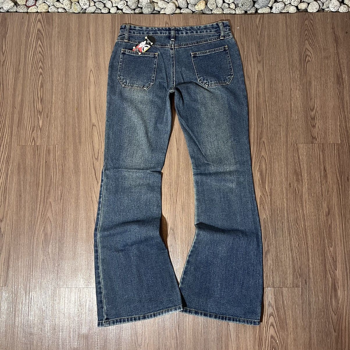 If Six Was Nine × Japanese Brand × Tornado Mart Jouer Aux Echecs japan front pocket flare jeans Size US 30 / EU 46 - 2 Thumbnail