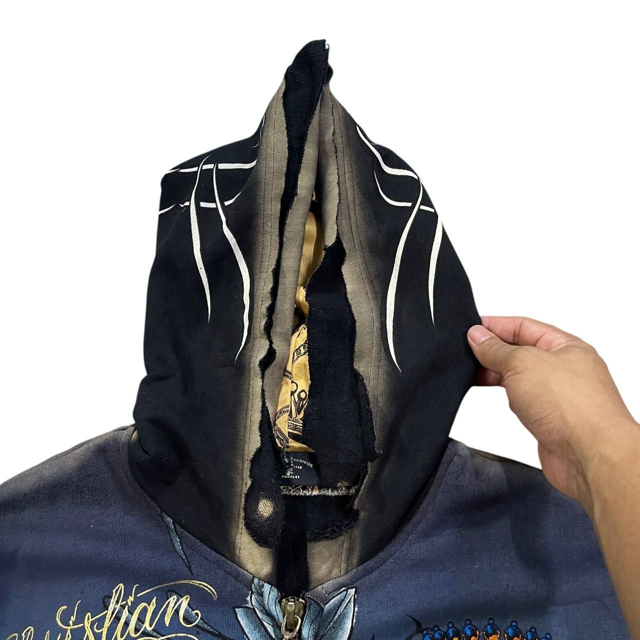 Christian Audigier Vintage Christian Audigier Los Angeles Print Hoodie Size US S / EU 44-46 / 1 - 7 Thumbnail