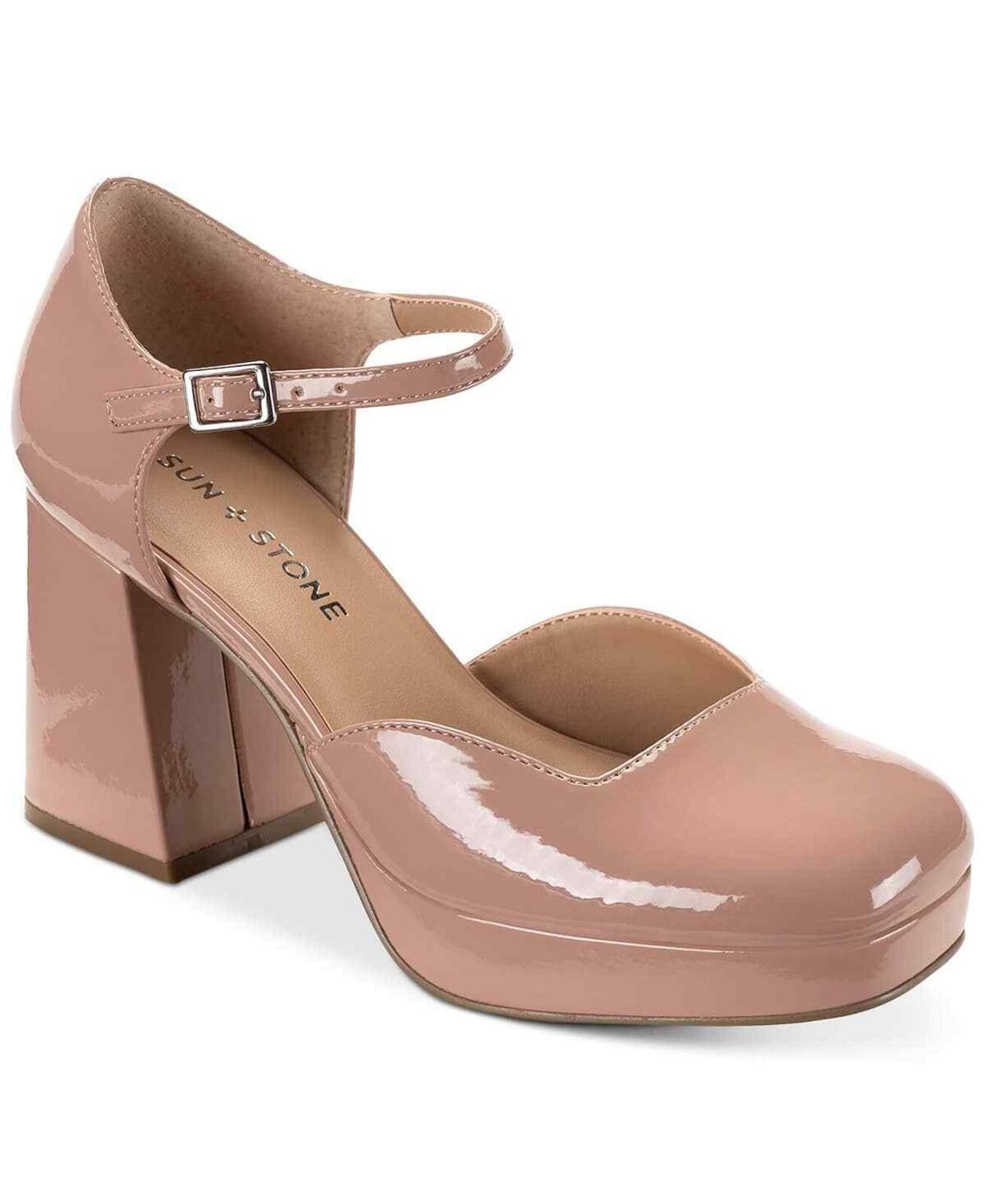 Other Sun + Stone Pink Vienna Two-Piece Platform Pumps - Pink 9.5 Size US 9.5 / IT 39.5 - 1 Thumbnail