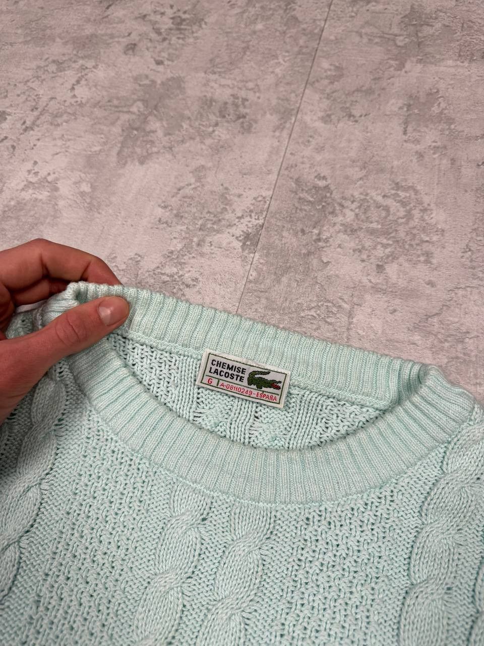 Lacoste Vintage Lacoste Y2K Mint Sweater Size M Size US M / EU 48-50 / 2 - 10 Thumbnail