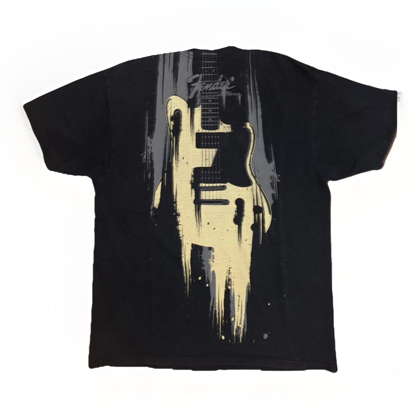 Fender Fender Guitar Graphic T-Shirt XL Black 22x29 Rock Music Tee Size US XL / EU 56 / 4 - 1 Thumbnail