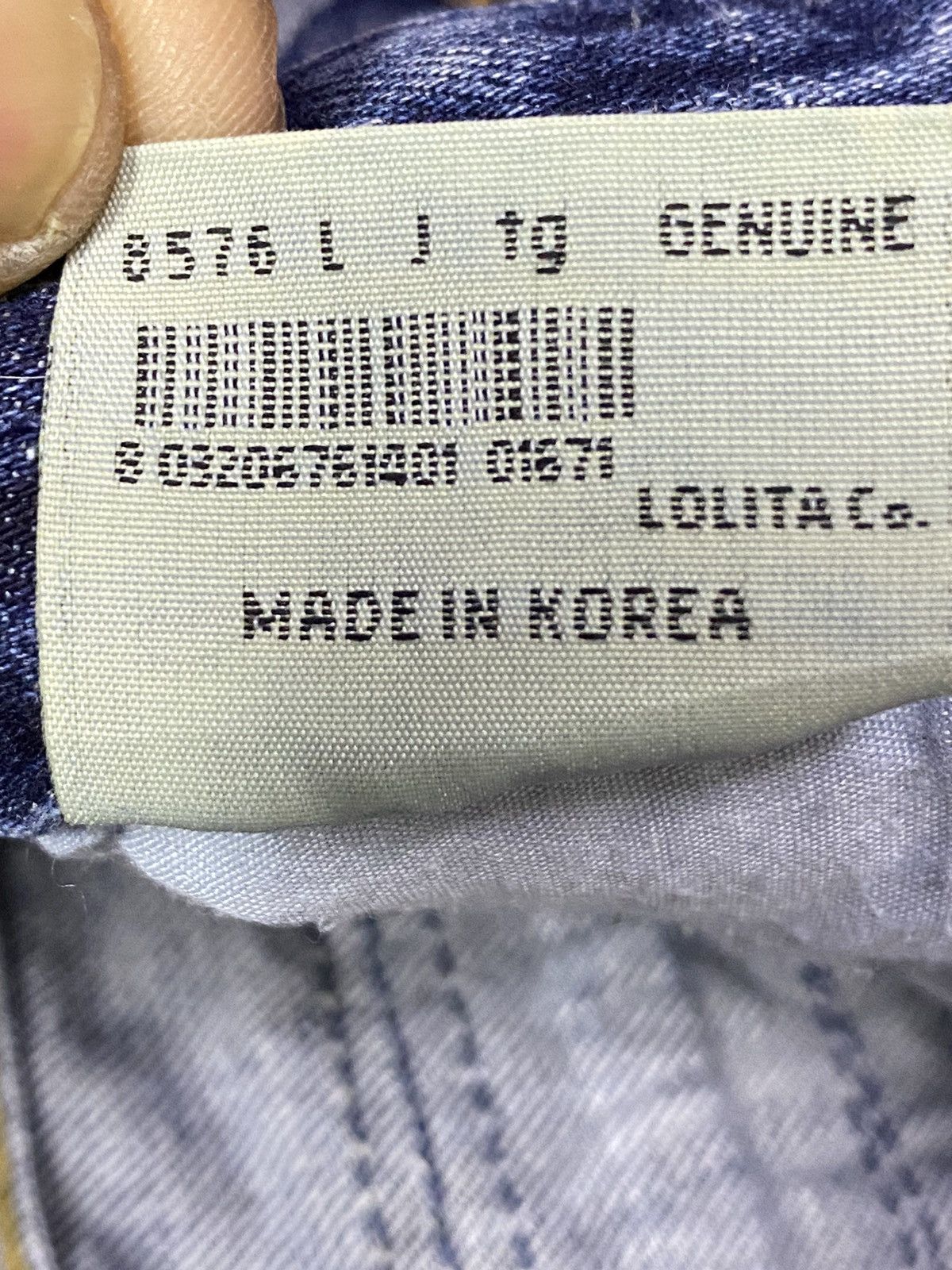 Japanese Brand Japanese Brands Lolita Y2K Distressed Skinny Jeans Size US 32 / EU 48 - 18 Thumbnail
