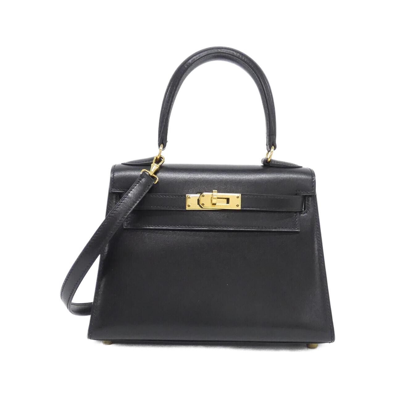 Hermes Hermes Hermès Kelly Mini Box Calf Leather Handbag Stamp A DUTY FREE for USA Size ONE SIZE - 1 Thumbnail