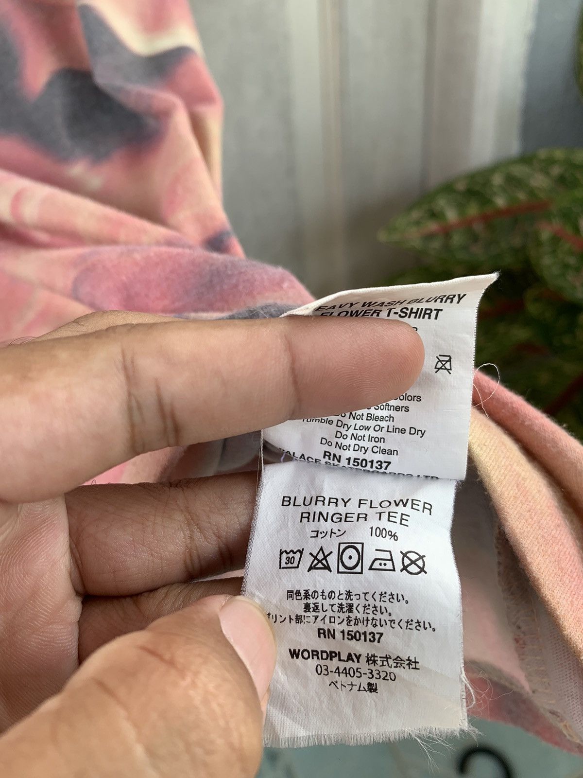 Palace Palace Blurry Flower Tee Size US L / EU 52-54 / 3 - 4 Thumbnail
