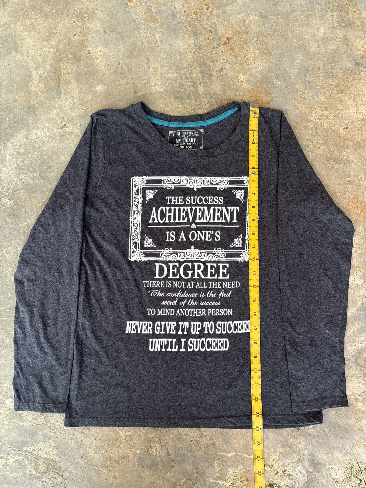 Hysteric Glamour × Japanese Brand Y2k The Success Achievement Longsleeve Size US L / EU 52-54 / 3 - 8 Thumbnail