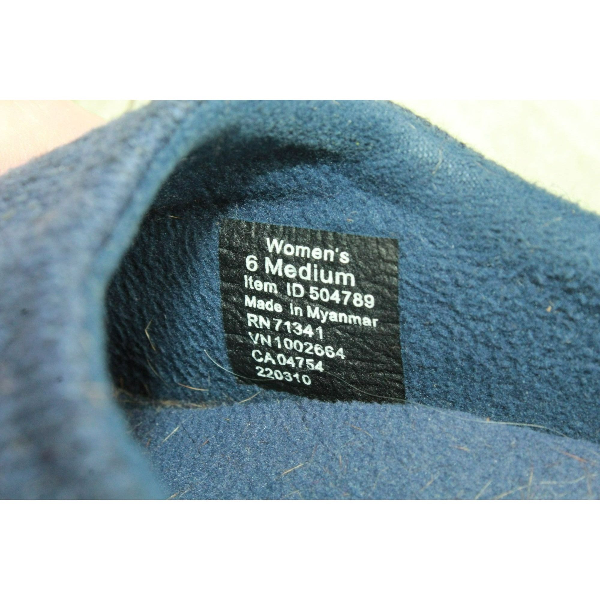 L.L. Bean LL Bean Womens Polyester Fleece Sweater Slipper Scuff Size US 6 / IT 36 - 8 Thumbnail