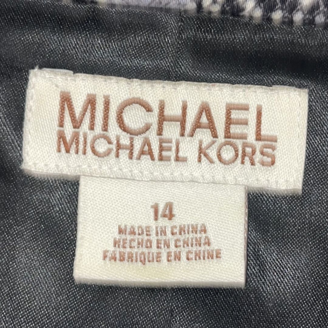 Michael Kors Snakeskin Print Front Button Blazer 14 Stylish Classy Chic Size XL / US 12-14 / IT 48-50 - 3 Thumbnail