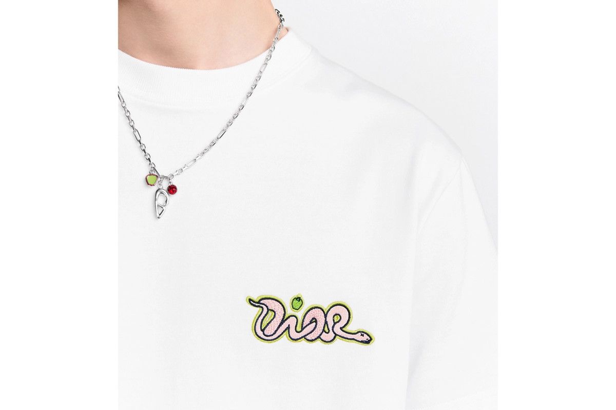 Dior o1bcso1str0126 Size:OS/Kaws Pendant Necklace in Silver Size ONE SIZE - 3 Thumbnail