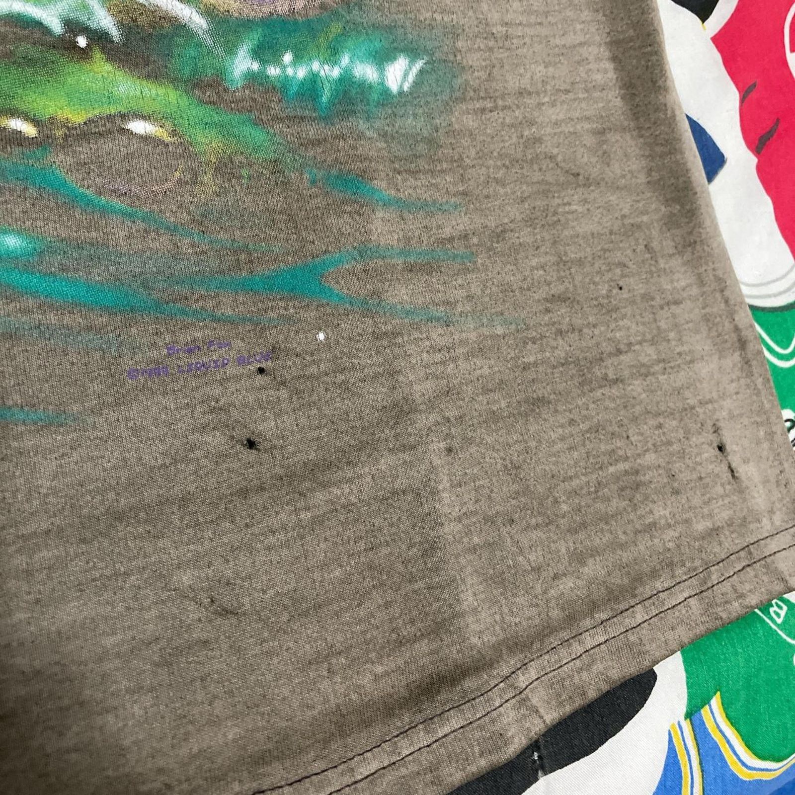 Liquid Blue × Vintage Vintage 1999 Liquid Blue Mystical Dragon FADED Rare Tee Size US L / EU 52-54 / 3 - 5 Thumbnail
