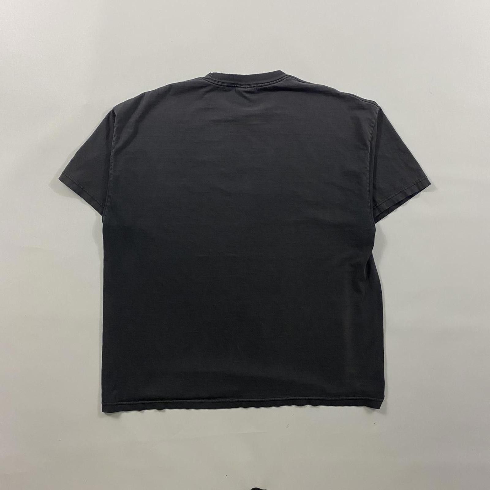 Hard Rock Cafe Vintage 90s Faded Hard Rock Black Tee Size US XL / EU 56 / 4 - 2 Thumbnail