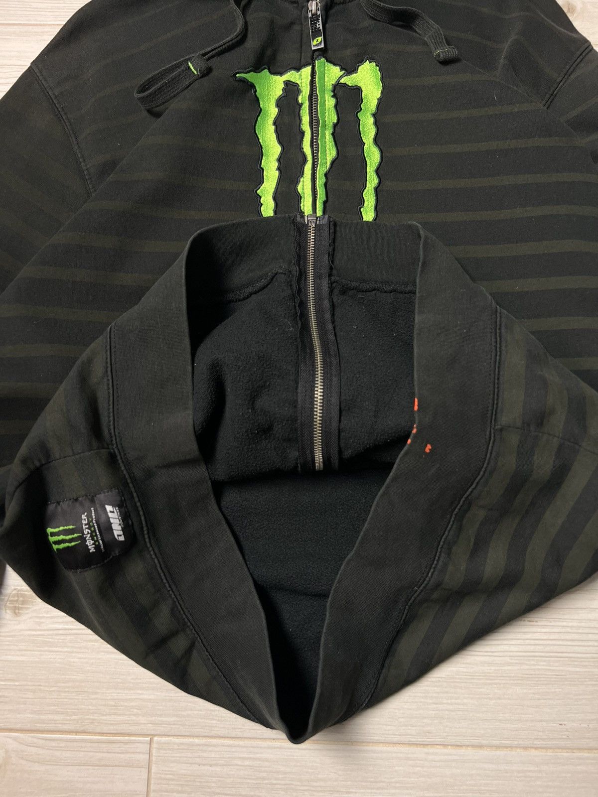 Other Vintage Y2K Monster Energy Zip Hoodie Size US XL / EU 56 / 4 - 7 Thumbnail