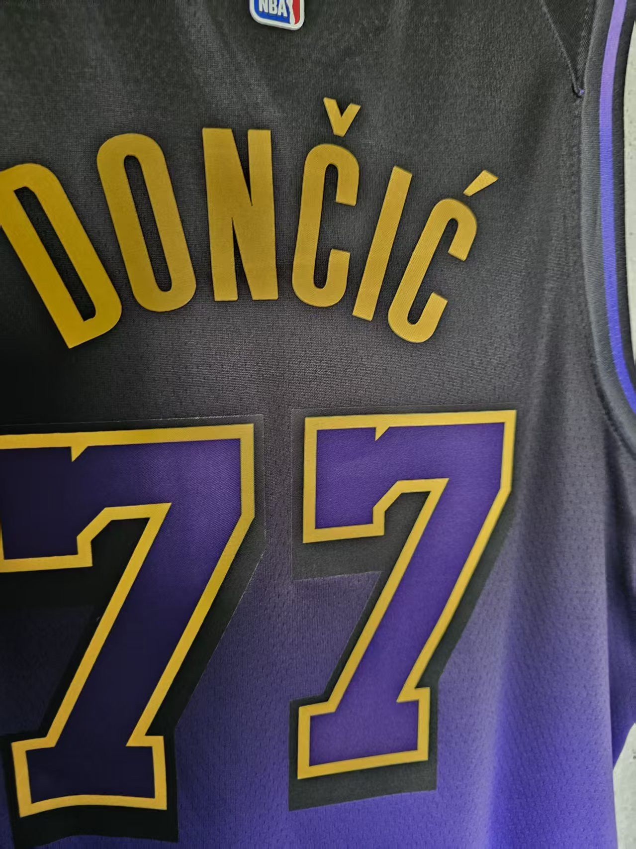 NBA Los Angeles Lakers #77 Luka Dončić Jersey Purple Small Size US S / EU 44-46 / 1 - 4 Thumbnail