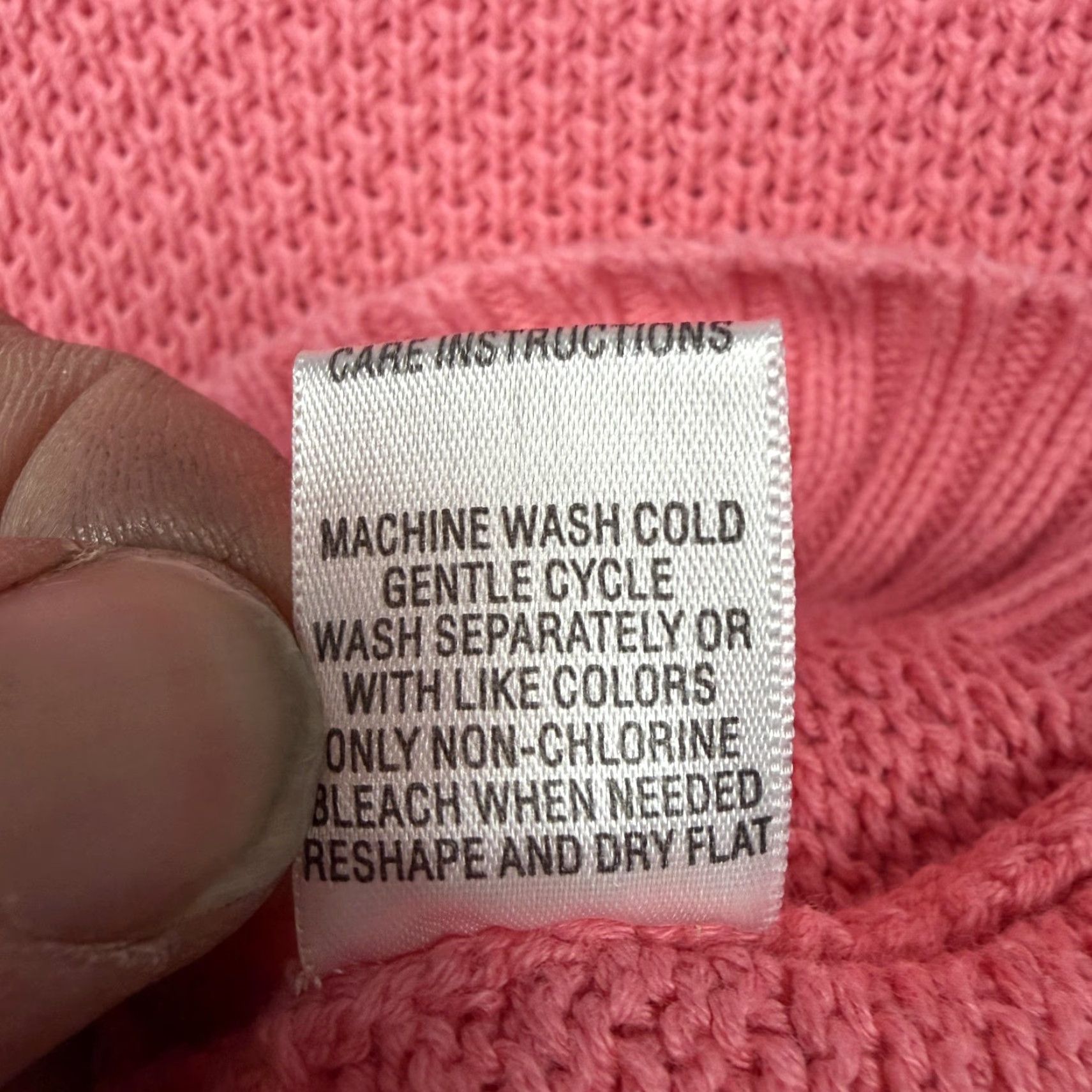 Vintage Vintage Studio Works Sweater L Women Pink 100% Cotton V-Neck Knit's Pullover Cozy Layering Vintage Y2K Classic Size L / US 10 / IT 46 - 6 Thumbnail
