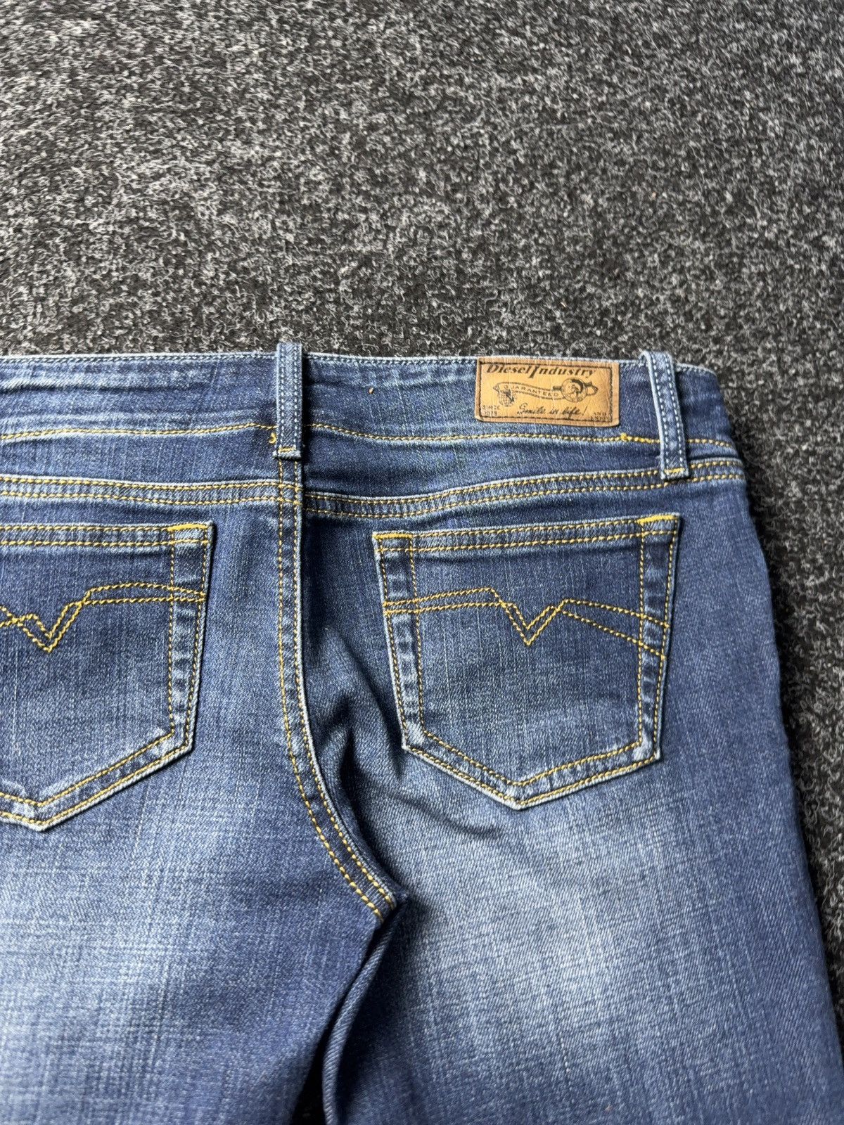 Diesel Luxury Retro Diesel Grupeen J Us Skinny denim pants Size 29" - 19 Thumbnail