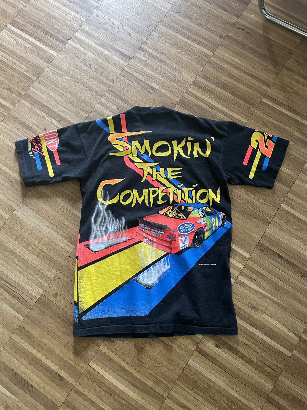 Vintage Vintage 1995 Jeff Gordon T-shirt Size US L / EU 52-54 / 3 - 5 Thumbnail