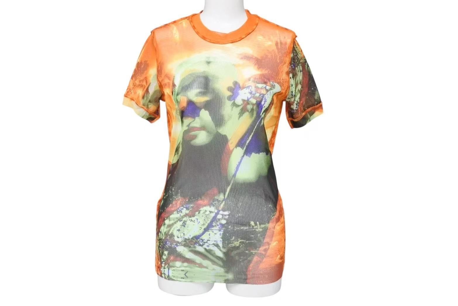Jean Paul Gaultier Jean Paul Gaultier Power Net T-Shirt size 48 