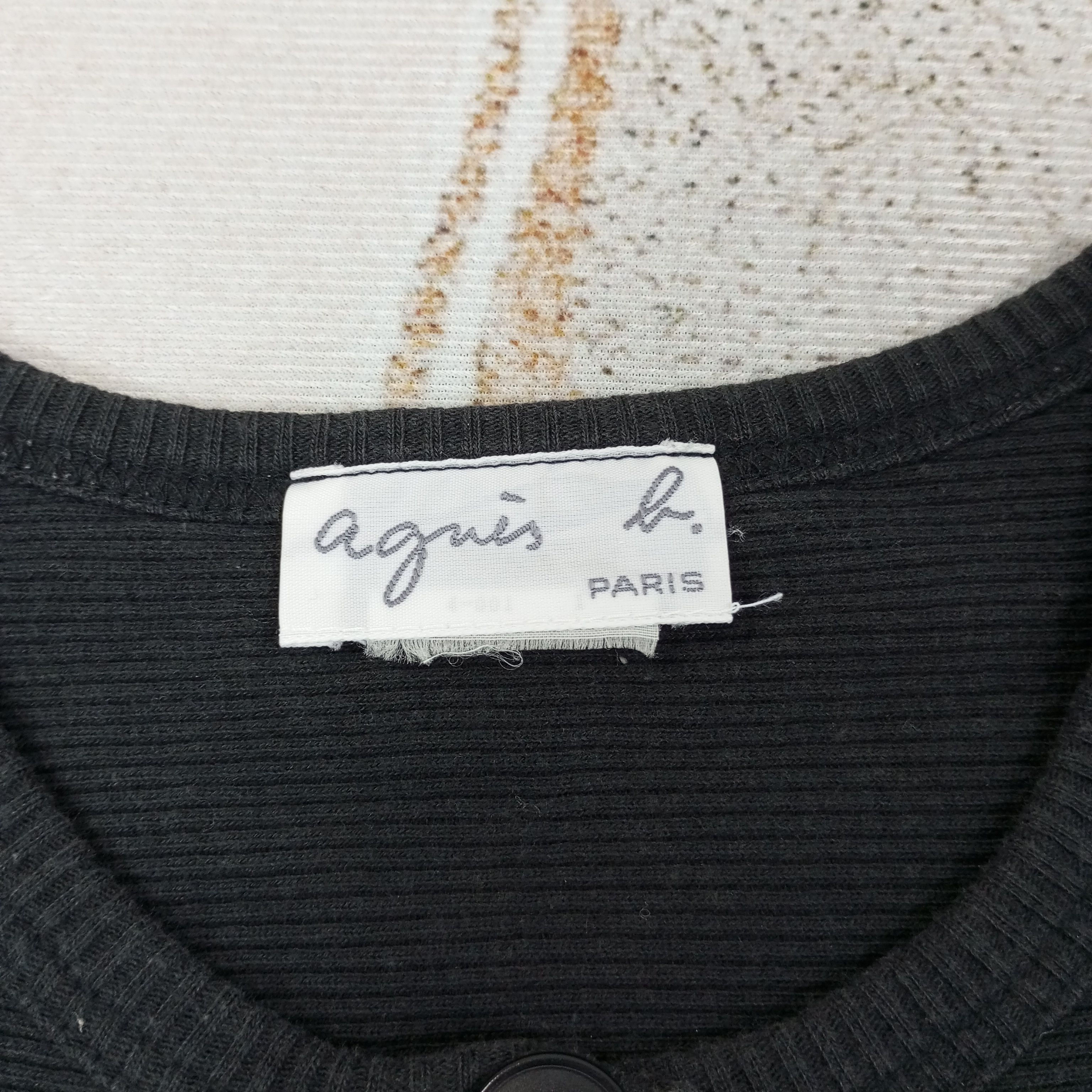 agnes b. Agnes B Paris Designer Brand Tshirt Style c239n16 Size S / US 4 / IT 40 - 3 Thumbnail