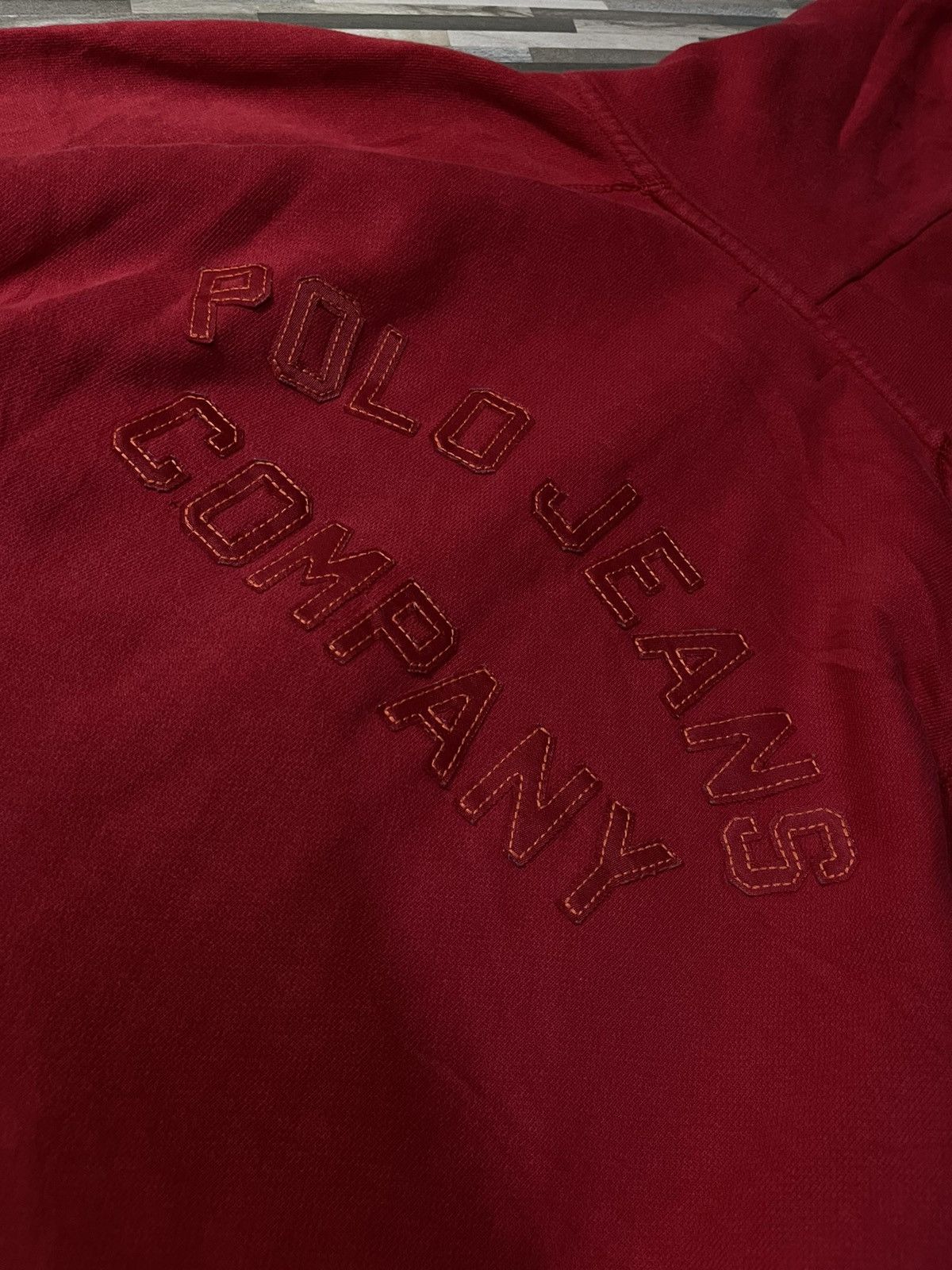 Polo Ralph Lauren × Ralph Lauren Vintage Polo Jeans Company Ralph Lauren Hoodie Size US L / EU 52-54 / 3 - 3 Thumbnail