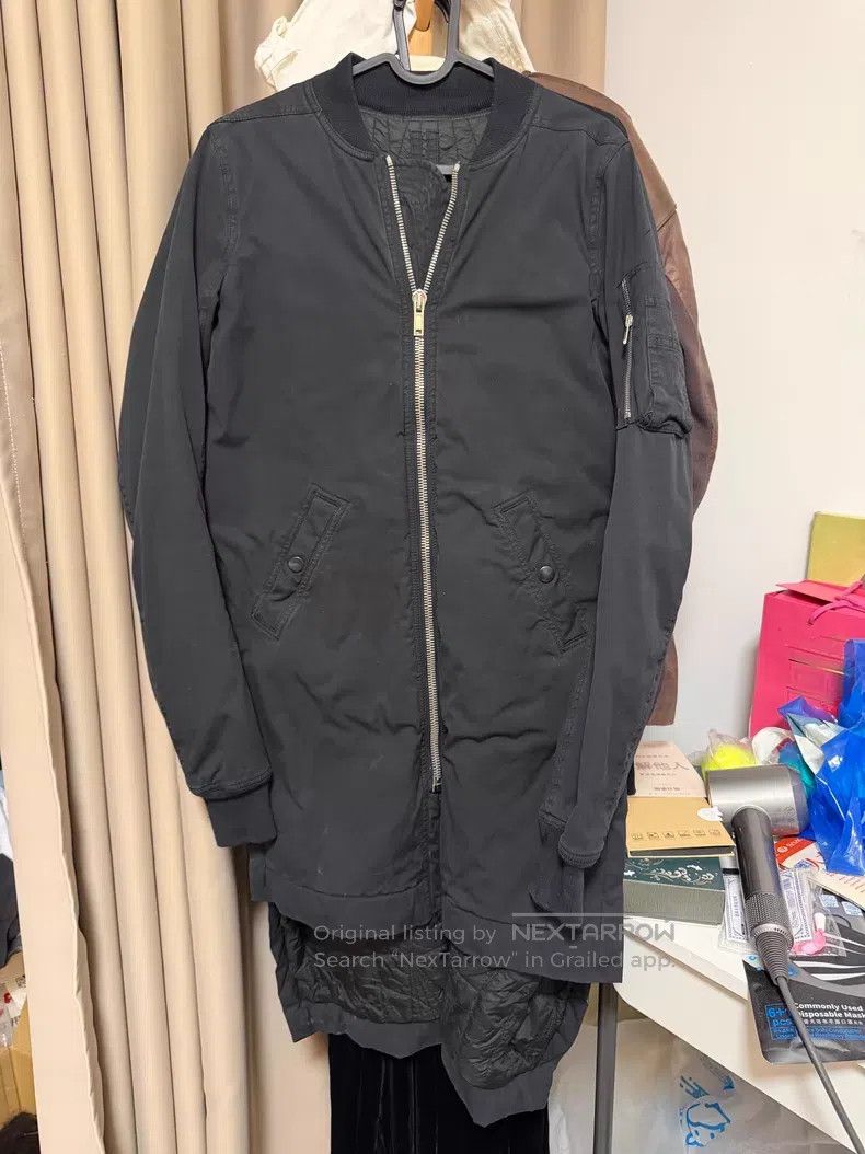 Rick Owens Rick Owens Long black padded jacket Size US S / EU 44-46 / 1 - 1 Thumbnail