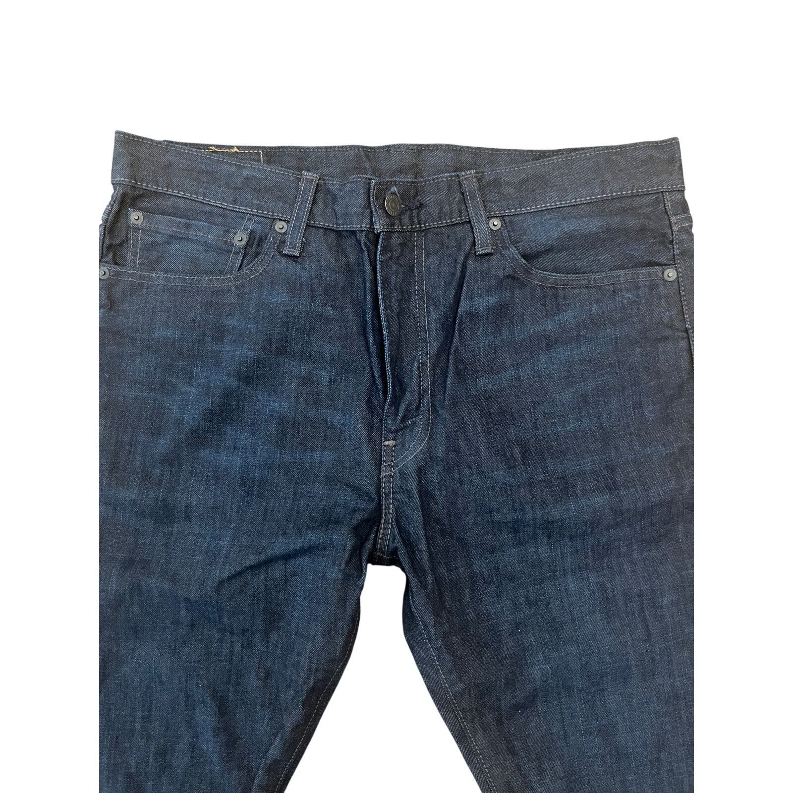 Levi's Levi's 513 Slim Straight Jeans 36x30 Dark Wash New Size US 36 / EU 52 - 2 Thumbnail