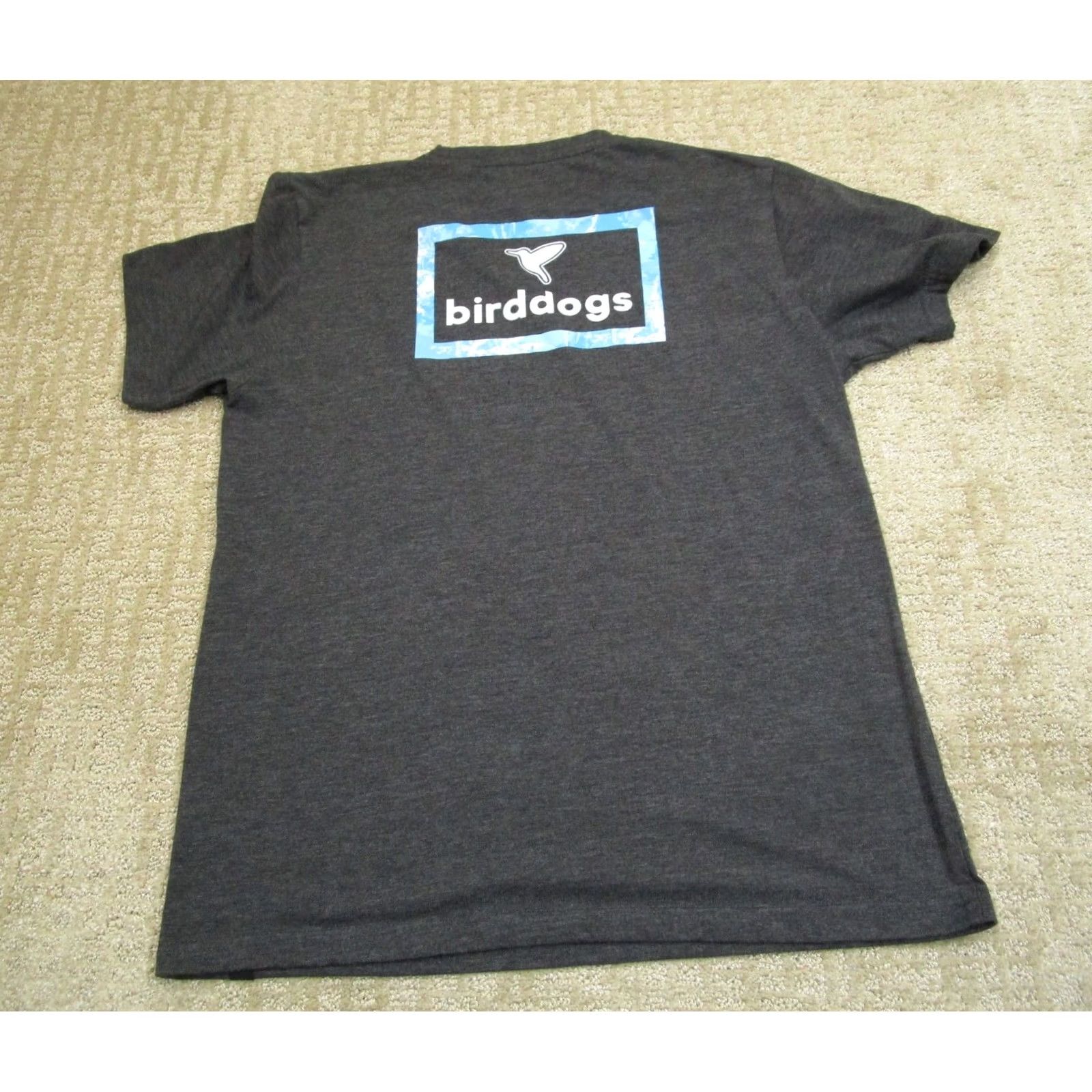 Vintage Birddogs Shirt Men L Gray Short Sleeve Graphic Golf Hummingbird Casual Size US L / EU 52-54 / 3 - 3 Thumbnail